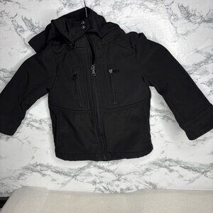 Urban Republic Kids Boys' Black Jacket Lined Dressy Casual Size 3T Zip Hoodie